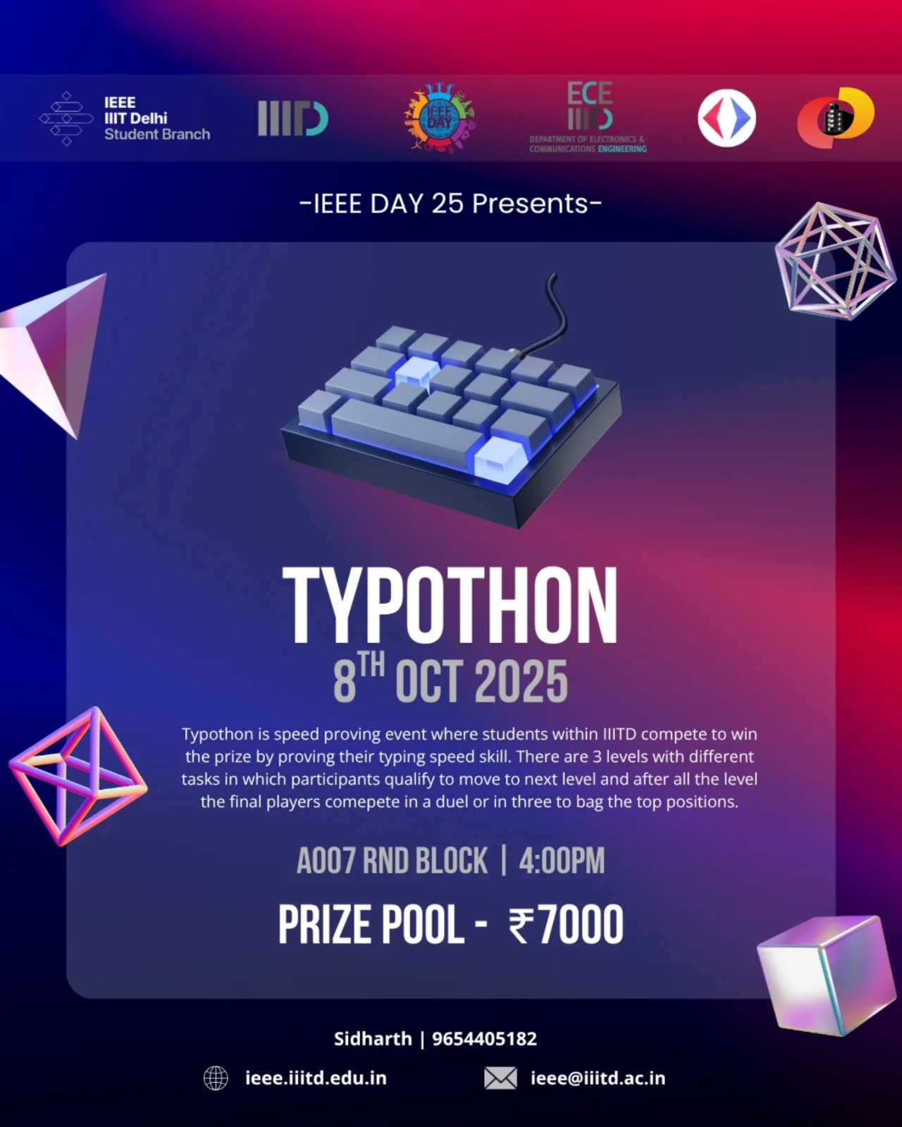 Typothon poster